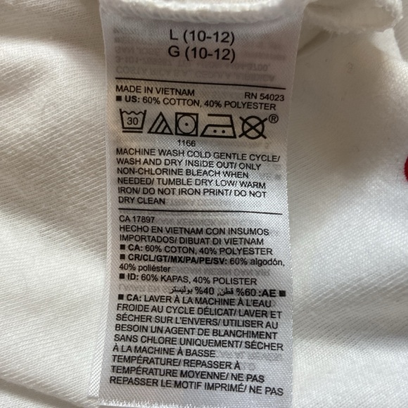 🌺 OLD NAVY Heart Print Softest Tee - Picture 7 of 7